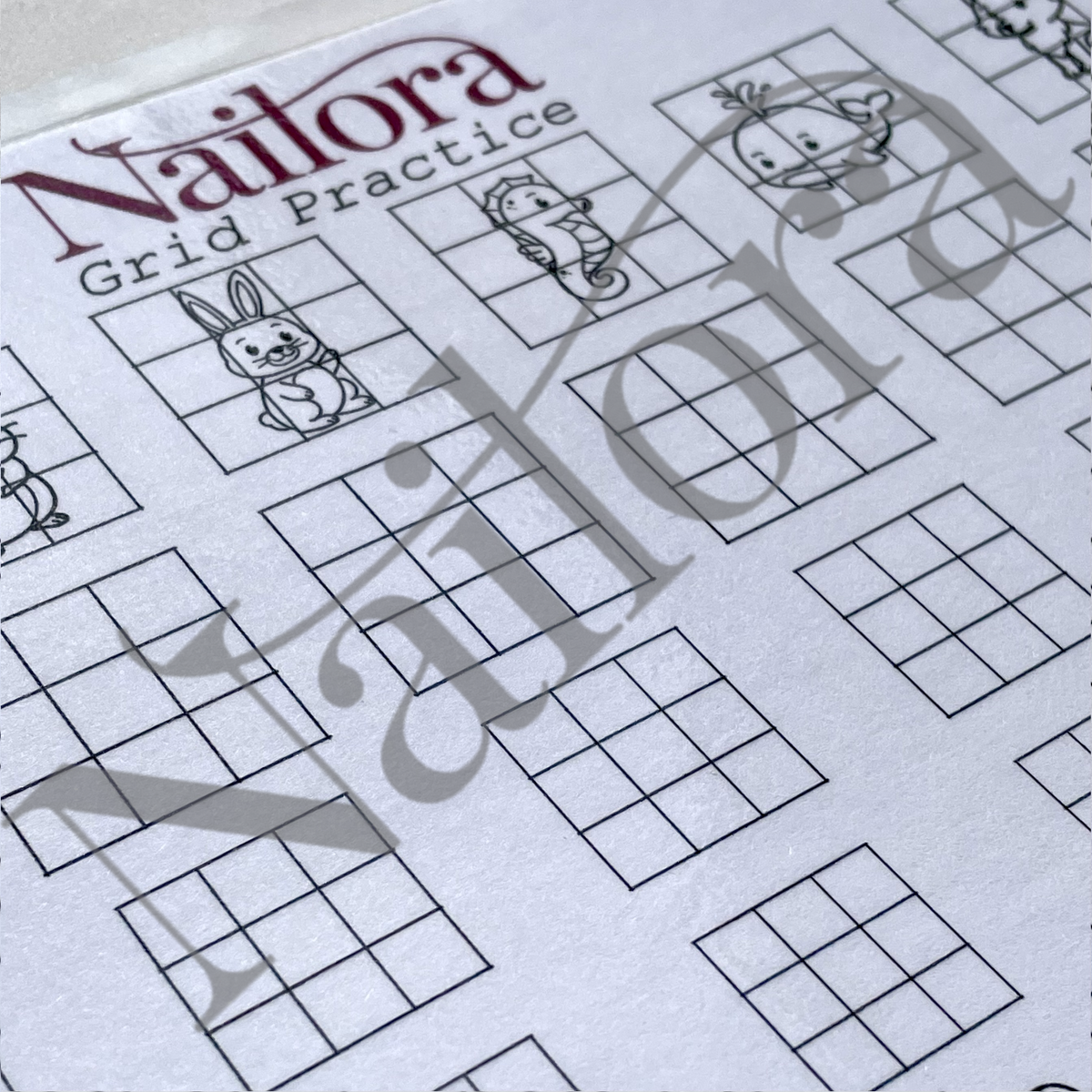 nailora practice nail art sheets,master freehand nail designs