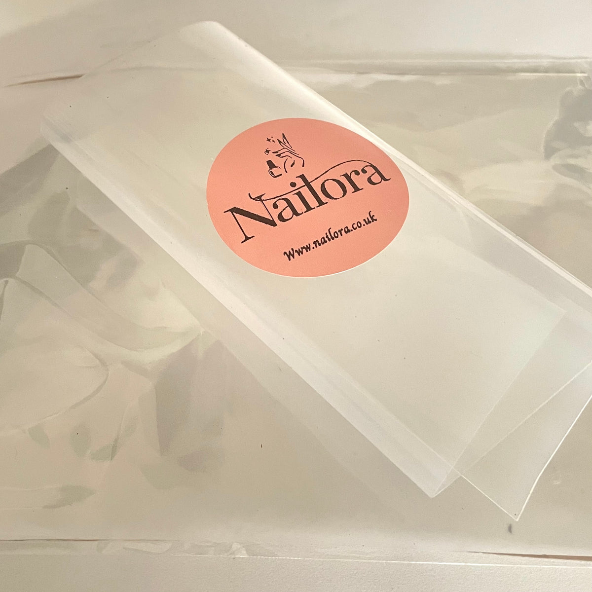 silicone sheet used to trace nail design from our nailora decal sheets